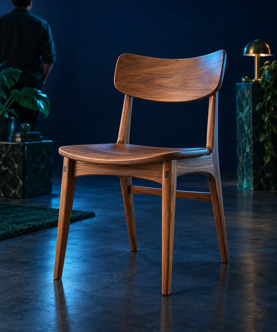 Reference image area for a wooden chair